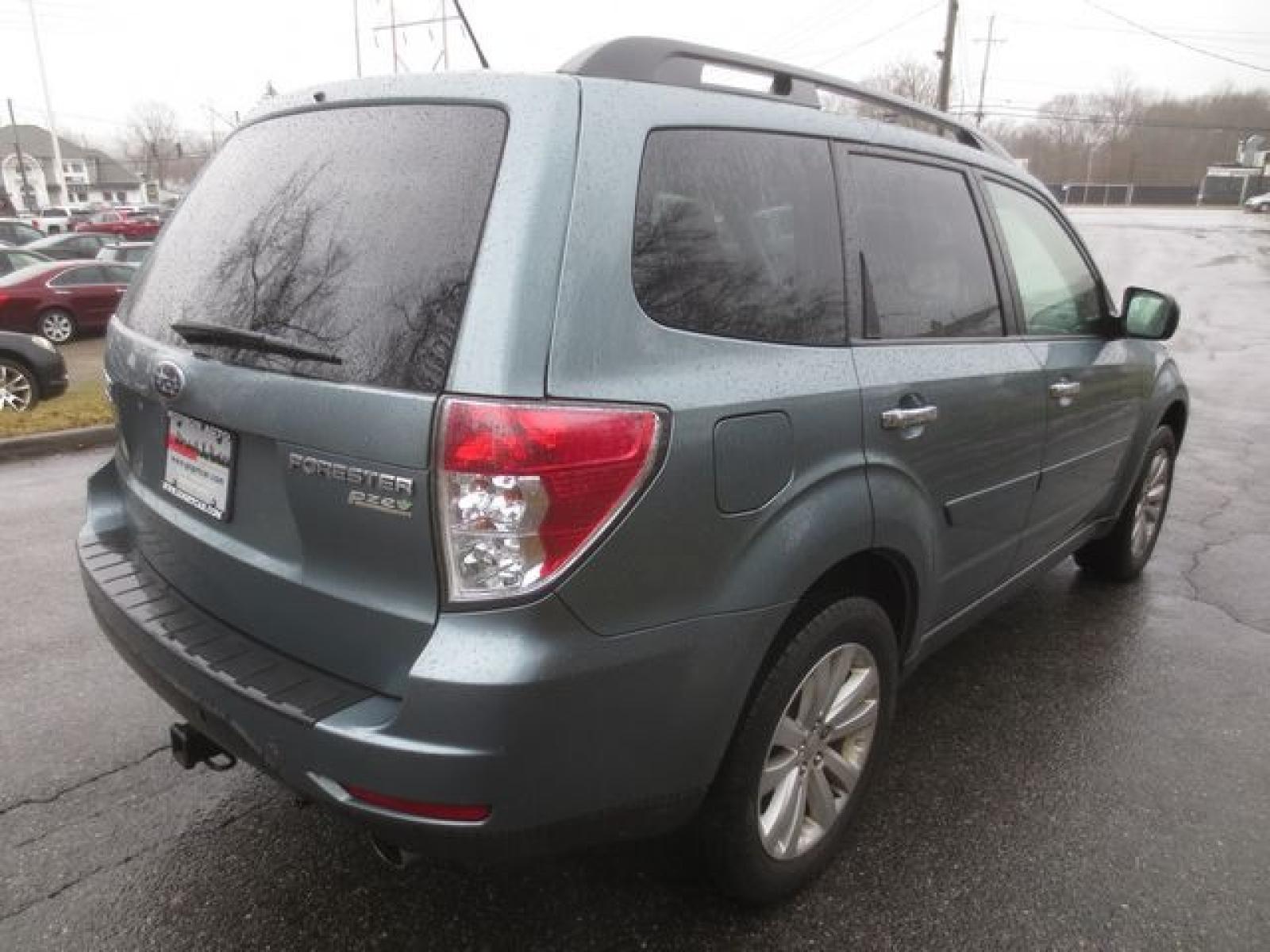 2012 Blue /Tan Subaru Forester Limited (JF2SHAEC3CH) with an 2.5L 4cyl engine, Automatic transmission, located at 270 US Route 6, Mahopac, NY, 10541, (845) 621-0895, 41.349022, -73.755280 - Photo #1